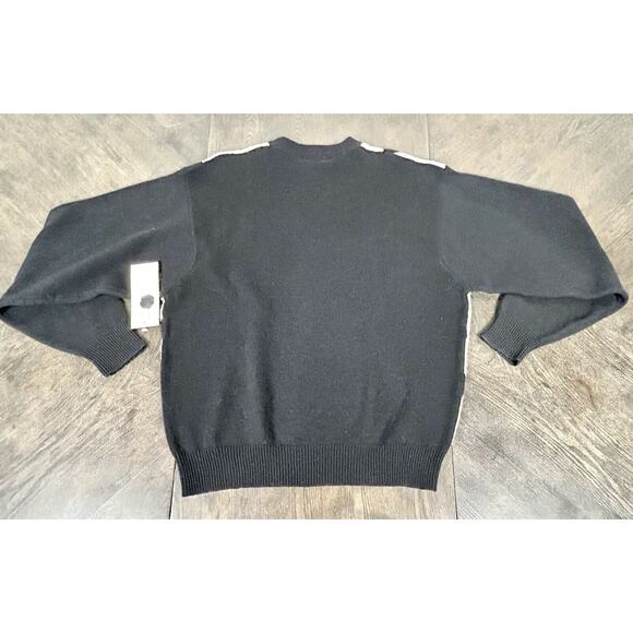 New Vtg Lambs Wool Sweater Men's Size M Heather & Tweed Diamond Pullover NWT - Picture 9 of 9